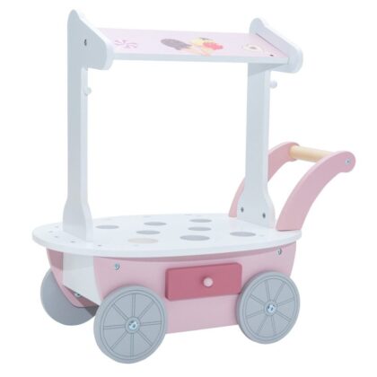 Medinis žaislas "Ledų vežimėlis" - Image 5