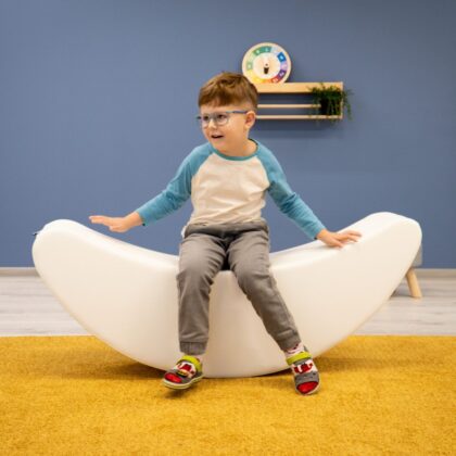 Minkštas supamasis žaislas “Bananas”, baltas - Image 2