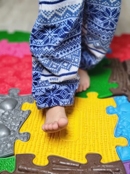 Sensorinis ortopedinis kilimėlis-dėlionė "Medium2" - Image 6