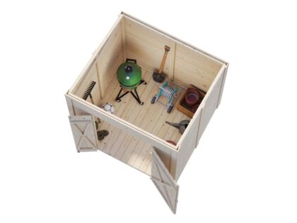 medinis sandėliukas „lapė“ 3 m2