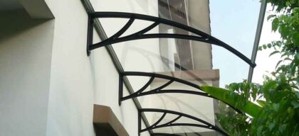 Durų stogelis HATIS, 80x100 cm - Image 6