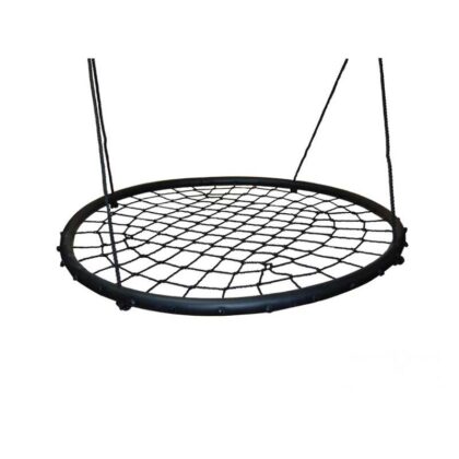 Sūpynės „Gandro lizdas“ 120 cm (juodos)