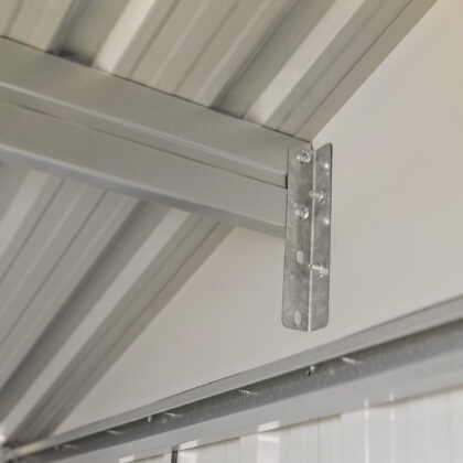 Metalinis sandėliukas "Apuokas" su malkine, 3,5 m2 - Image 26