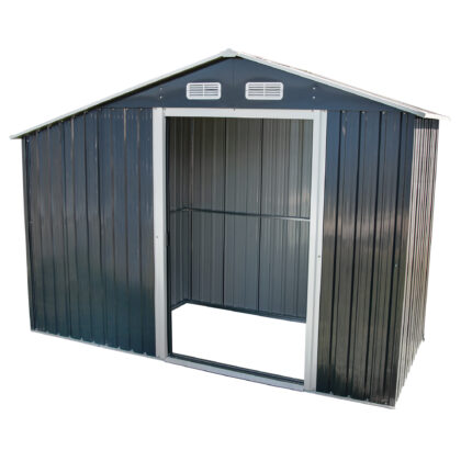 Metalinis sandėliukas "Apuokas" su malkine, 3,5 m2 - Image 4