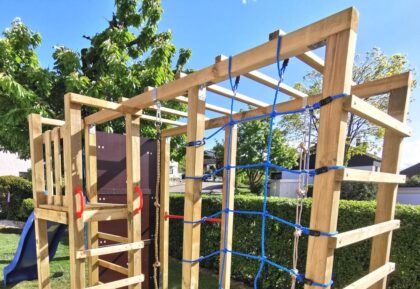 Laipiojimo tinklas 2 x 0.75 m, mėlynas - Image 3