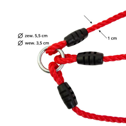 Pakabinamas virvinis tunelis, 240x90x90 cm - Image 8