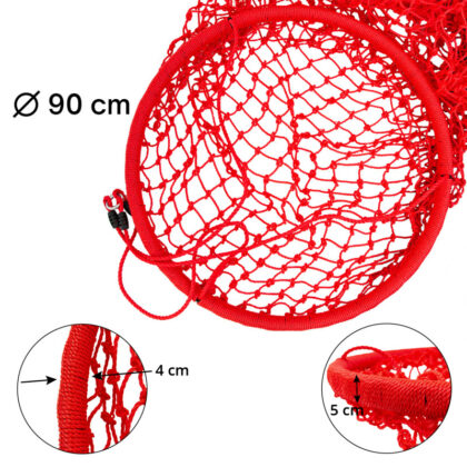 Pakabinamas virvinis tunelis, 240x90x90 cm - Image 3