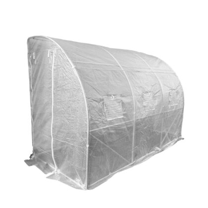 Šoninis šiltnamis, PE, 4.5 m2, 3x1.5 m, baltas - Image 11