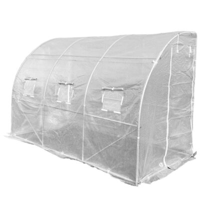 Šoninis šiltnamis, PE, 4.5 m2, 3x1.5 m, baltas - Image 3