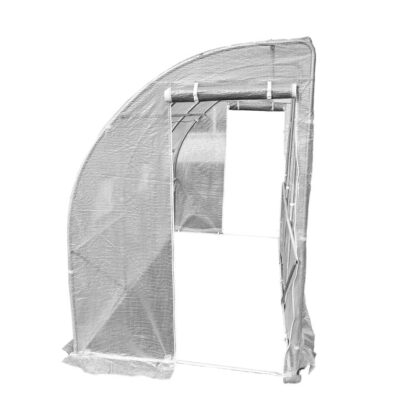 Šoninis šiltnamis, PE, 4.5 m2, 3x1.5 m, baltas - Image 8