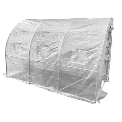 Šoninis šiltnamis, PE, 4.5 m2, 3x1.5 m, baltas - Image 10