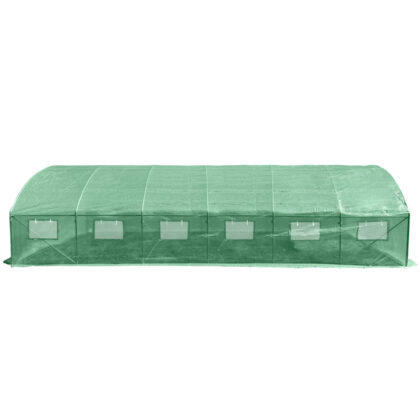 Šiltnamis su armuota plėvele, 32 m2, 4x8 m, žalias - Image 5