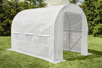 Armuota šiltnamio plėvelė, 3x6 m, balta - Image 5