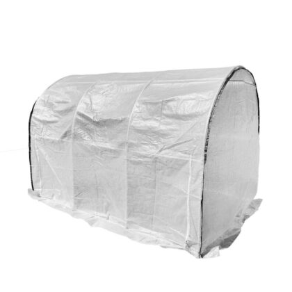 Šiltnamis su tinkleliu, PE, 10 m2, 2.5x4 m, baltas - Image 3