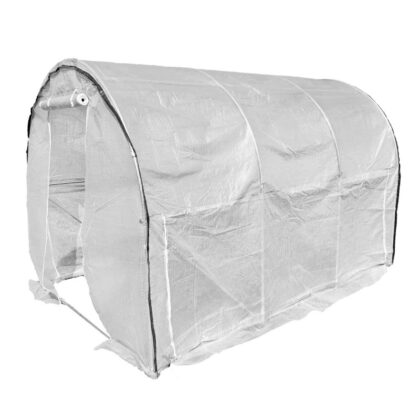 Šiltnamis su tinkleliu, PE, 6 m2, 2x3 m, baltas - Image 6