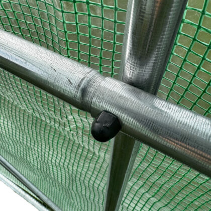 Šoninis šiltnamis, PE, 9 m2, 6x1.5 m, žalias - Image 6