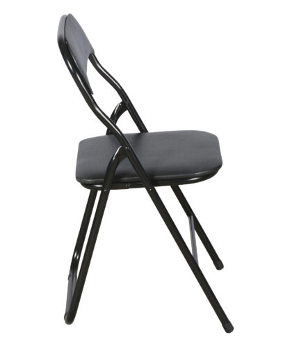 Sulankstoma lauko kėdė „Odelija”, juoda - Image 4