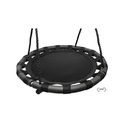 sūpynės „gandro lizdas“ 60 cm (juodos)