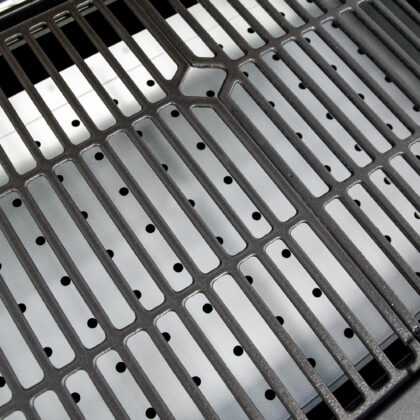 Kepsninė - grilis, 113.5 x 50 x 107 cm, su ketaus grotelėmis - Image 14