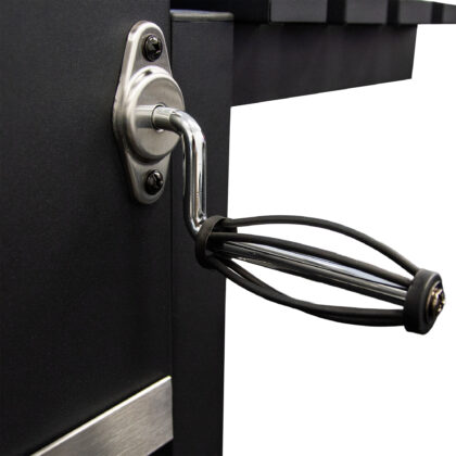 Kepsninė - grilis, 113.5 x 50 x 107 cm, su ketaus grotelėmis - Image 9