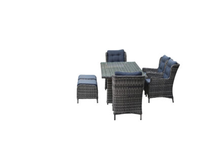 Lauko baldų komplektas „Bosa”, pilkas - Image 19