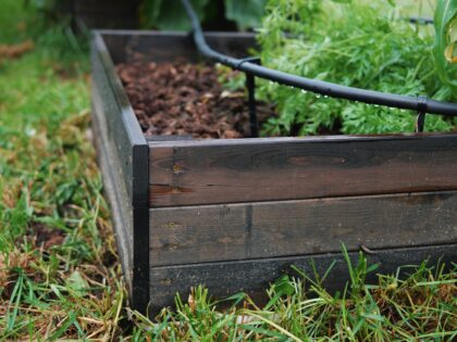 Medinė lysvė 80 x 80 x 27 cm, juoda - Image 14