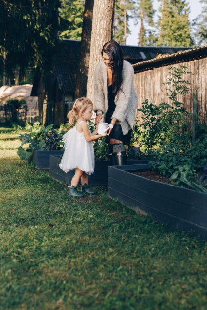 Medinė lysvė 80 x 80 x 27 cm, juoda - Image 7