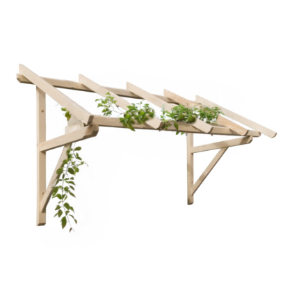 Medinis durų stogelis, 205 cm - Image 3