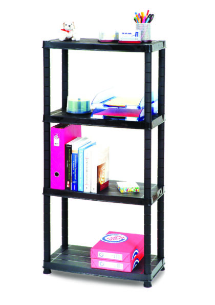 Sandėliavimo lentyna, 130 x 61 x 30.5 cm, 25 kg, juoda - Image 7