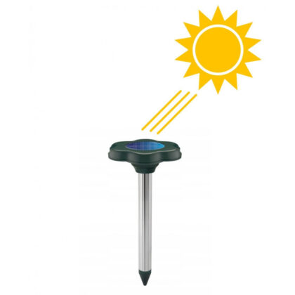 Ultragarsinis repelentas kurmiams su saulės baterija - Image 4