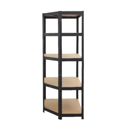 Kampinė sandėliavimo lentyna - stelažas, 180x70x70x40cm, 175kg