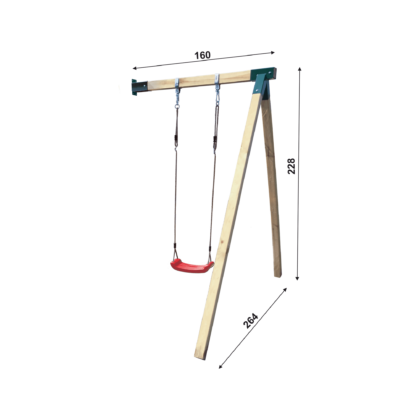 Vaikų žaidimų aikštelės modulis „C“