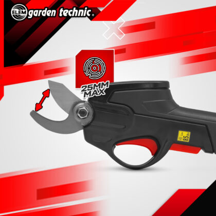 Akumuliatorinis sekatorius ELEM GARDEN TECHNIC, CS7.2VLI-24I - Image 3