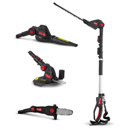 Sodo įrankių įkrovimas. 4 in 1 20V litas