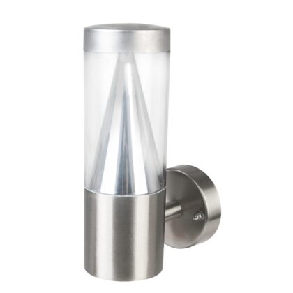 nerūdijančio plieno sieninis šviestuvas 15 LED