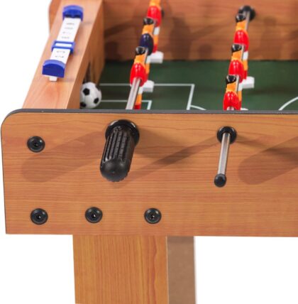Medinis žaidimų stalas „Stalo futbolas“, 121 x 61 x 80.5 cm - Image 9