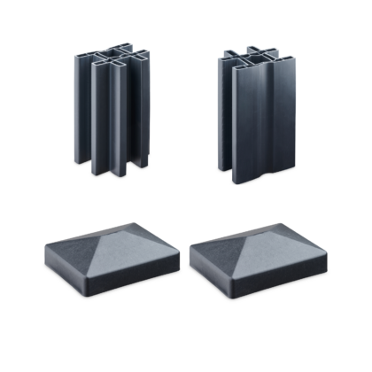 Pakeltų lysvių prailginimo rinkinys, antracito - Image 7