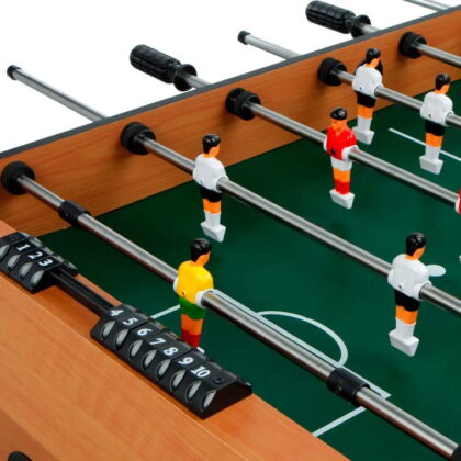 Medinis žaidimų stalas „Stalo futbolas“, 121 x 61 x 80.5 cm - Image 6