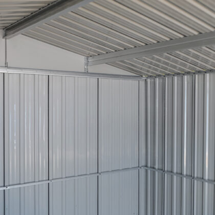 Metalinis sandėliukas "Apuokas" su malkine, 10 m2 - Image 10