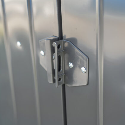 Metalinis sandėliukas "Apuokas" su malkine, 10 m2 - Image 13