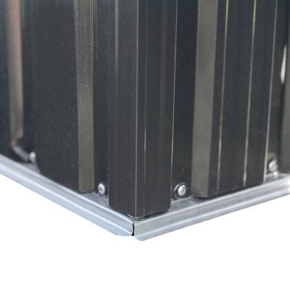 Metalinis sandėliukas "Apuokas" su malkine, 10 m2 - Image 14