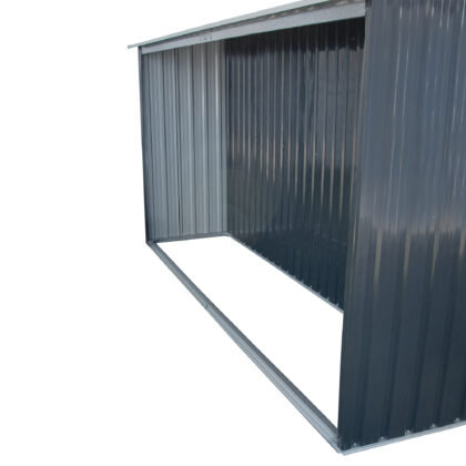 Metalinis sandėliukas "Apuokas" su malkine, 10 m2 - Image 6