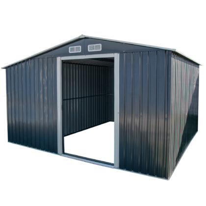 Metalinis sandėliukas "Apuokas" su malkine, 10 m2 - Image 34