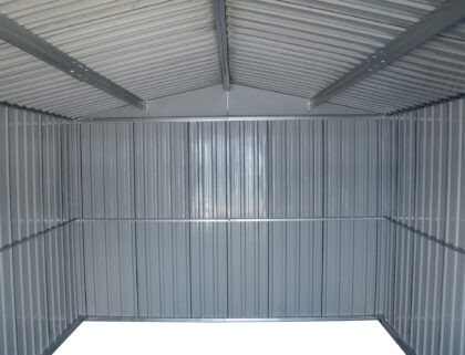 Metalinis sandėliukas "Apuokas" su malkine, 10 m2 - Image 23