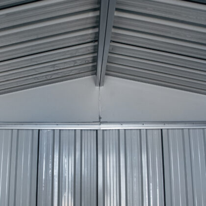 Metalinis sandėliukas "Apuokas" su malkine, 10 m2 - Image 24