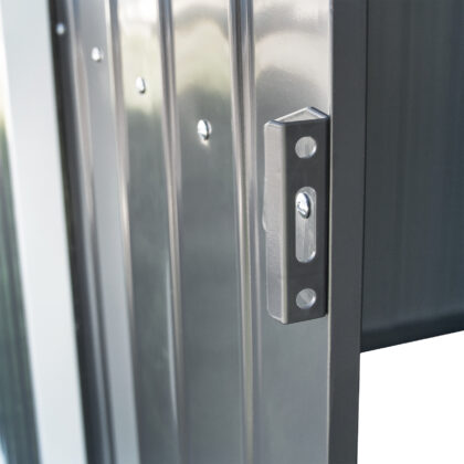 Metalinis sandėliukas "Apuokas" su malkine, 10 m2 - Image 28