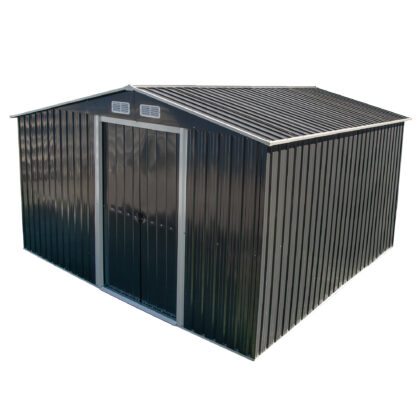 Metalinis sandėliukas "Apuokas" su malkine, 10 m2 - Image 32