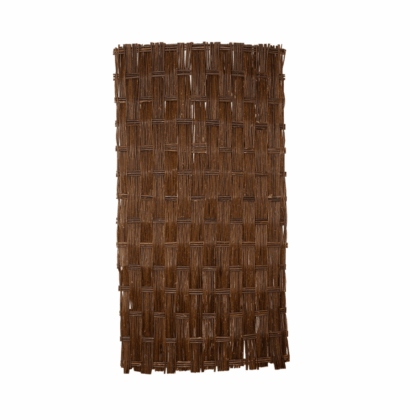 Dekoratyvinė pinta tvorelė, 180×90 cm, ruda - Image 9