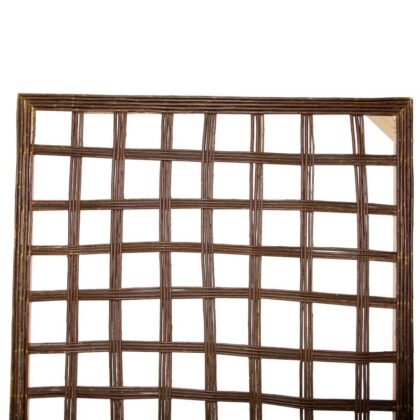 Dekoratyvinė tvorelė, 180×90 cm, ruda - Image 5