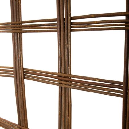 Dekoratyvinė tvorelė, 180×90 cm, ruda - Image 6